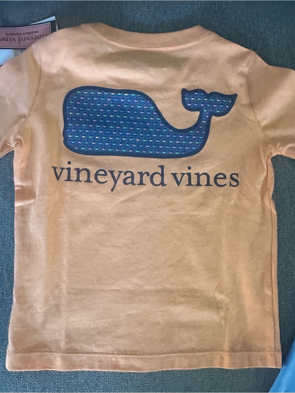 NWT Boys 2T Vineyard Vines T-Shirts Blue & Orange set of 2 - Picture 3 of 7